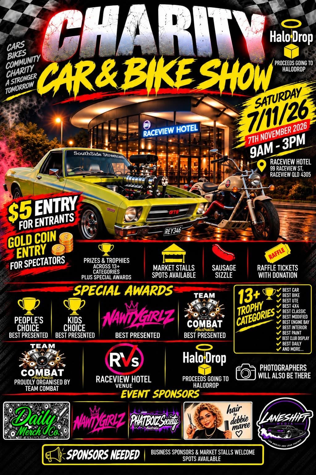 CHARITY CAR & BIKE SHOW