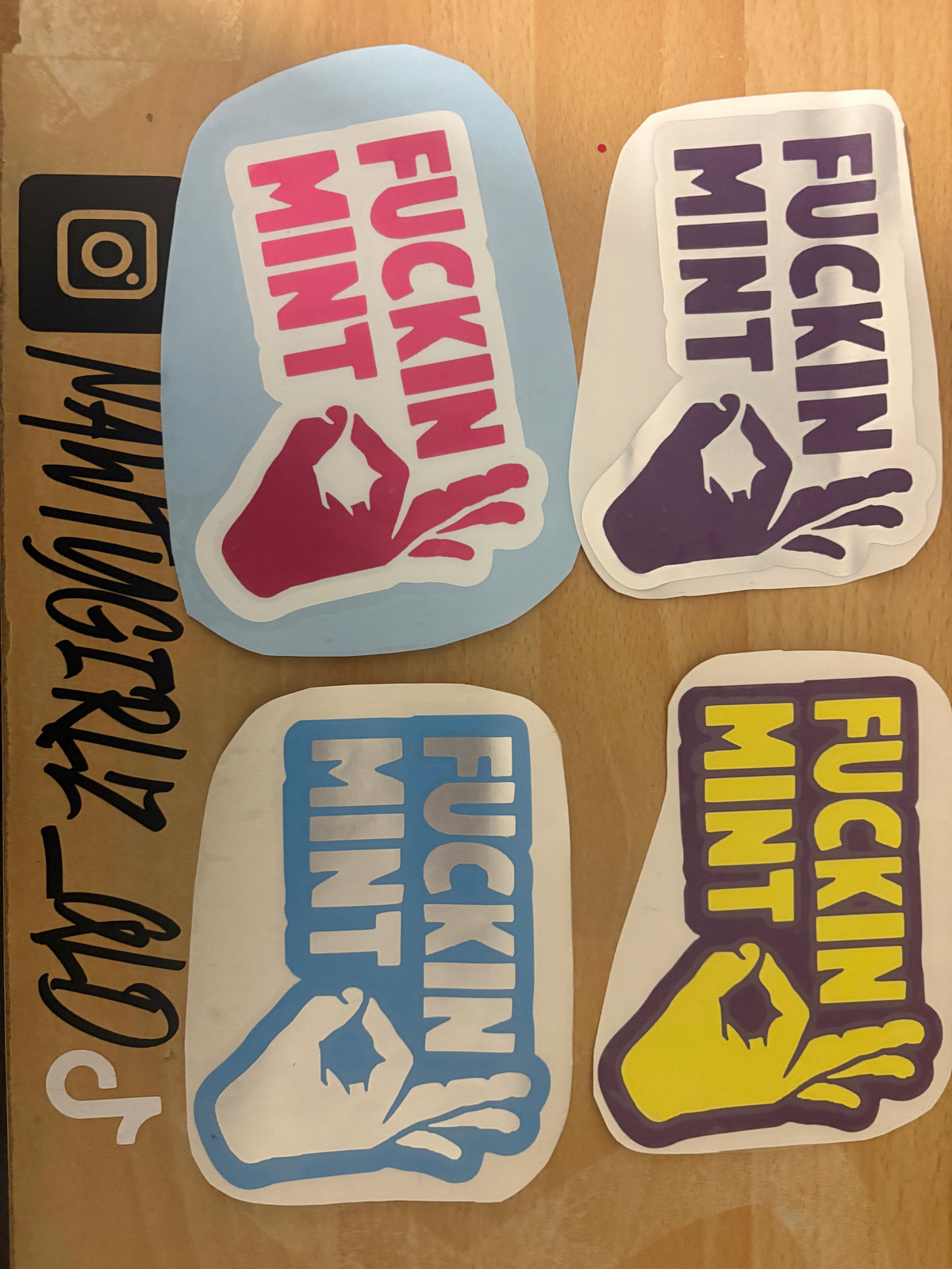 Pre made stickers
