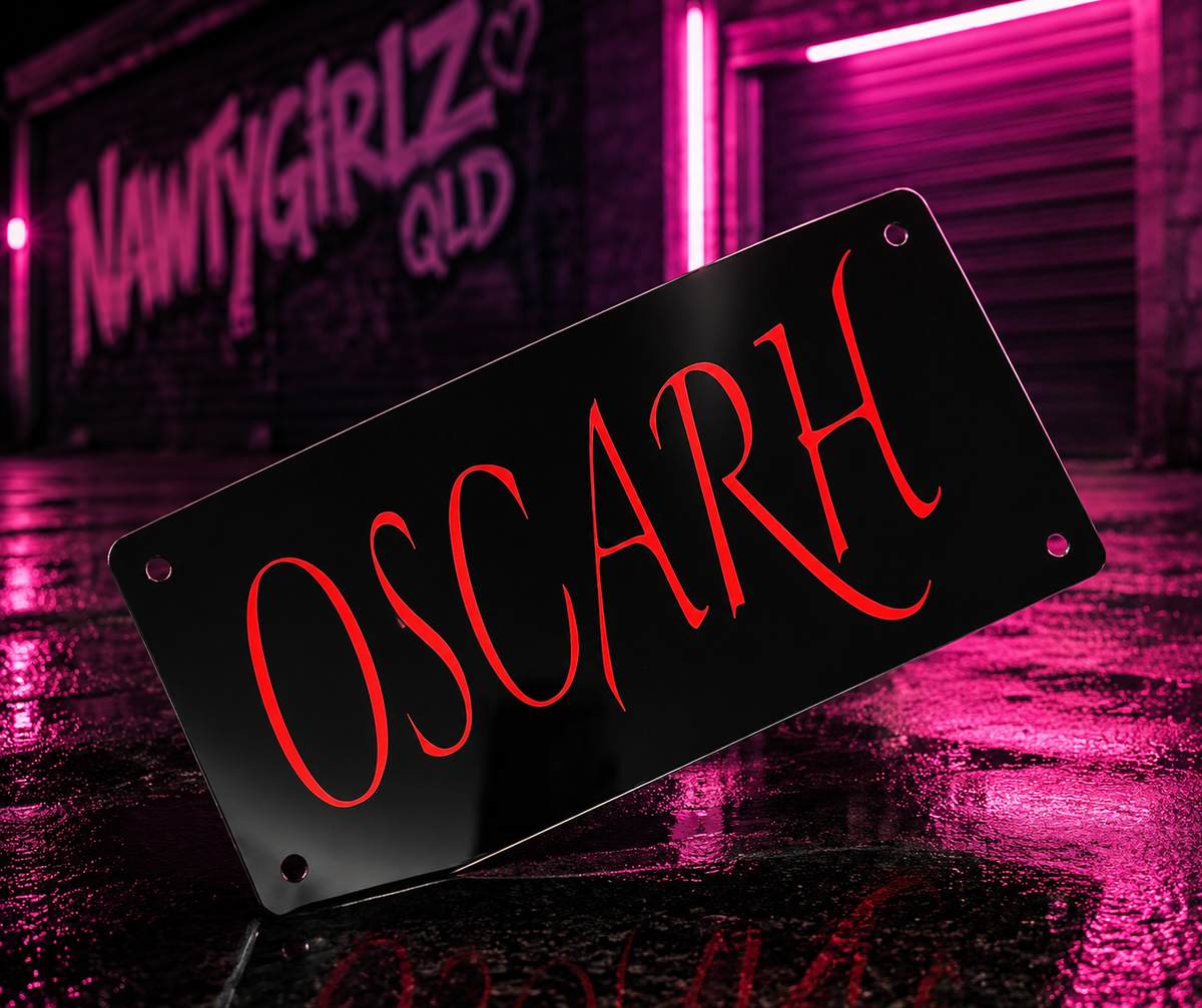 Mini name plates (acrylic)