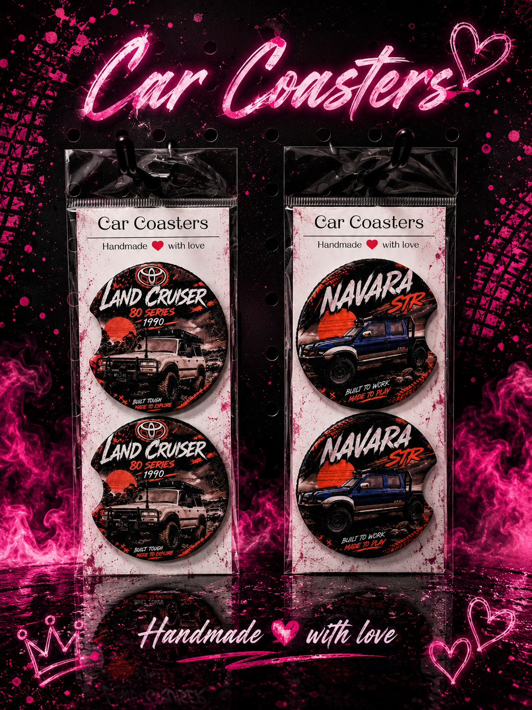 Car coasters