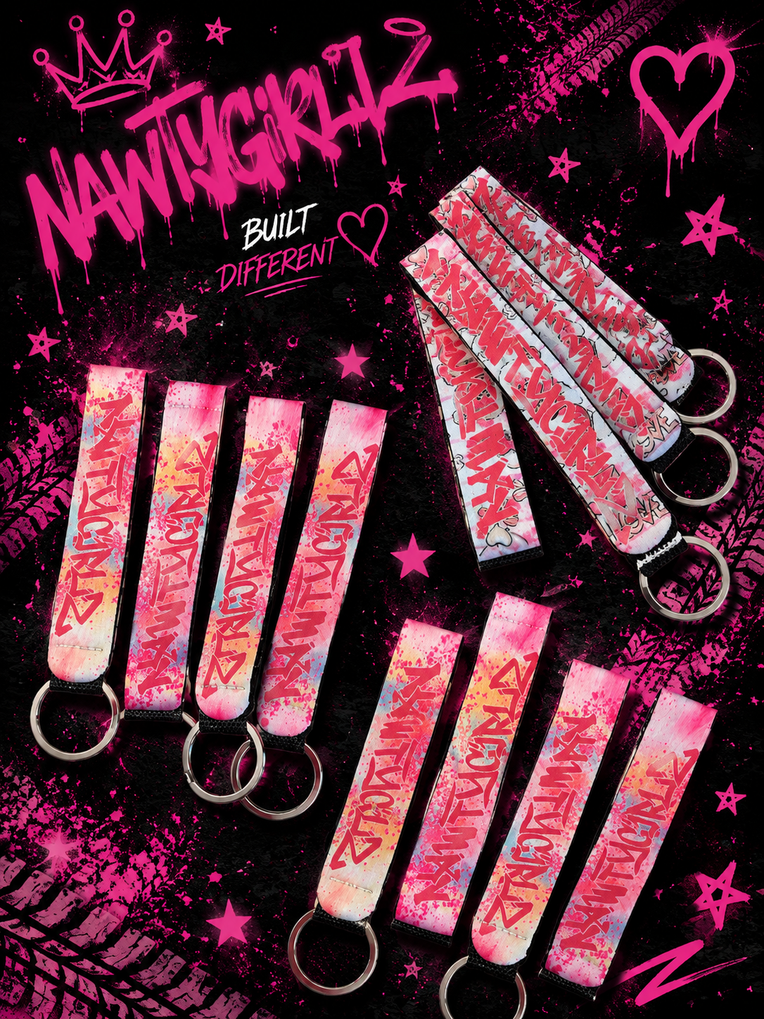 NawtyGirlz wristlets