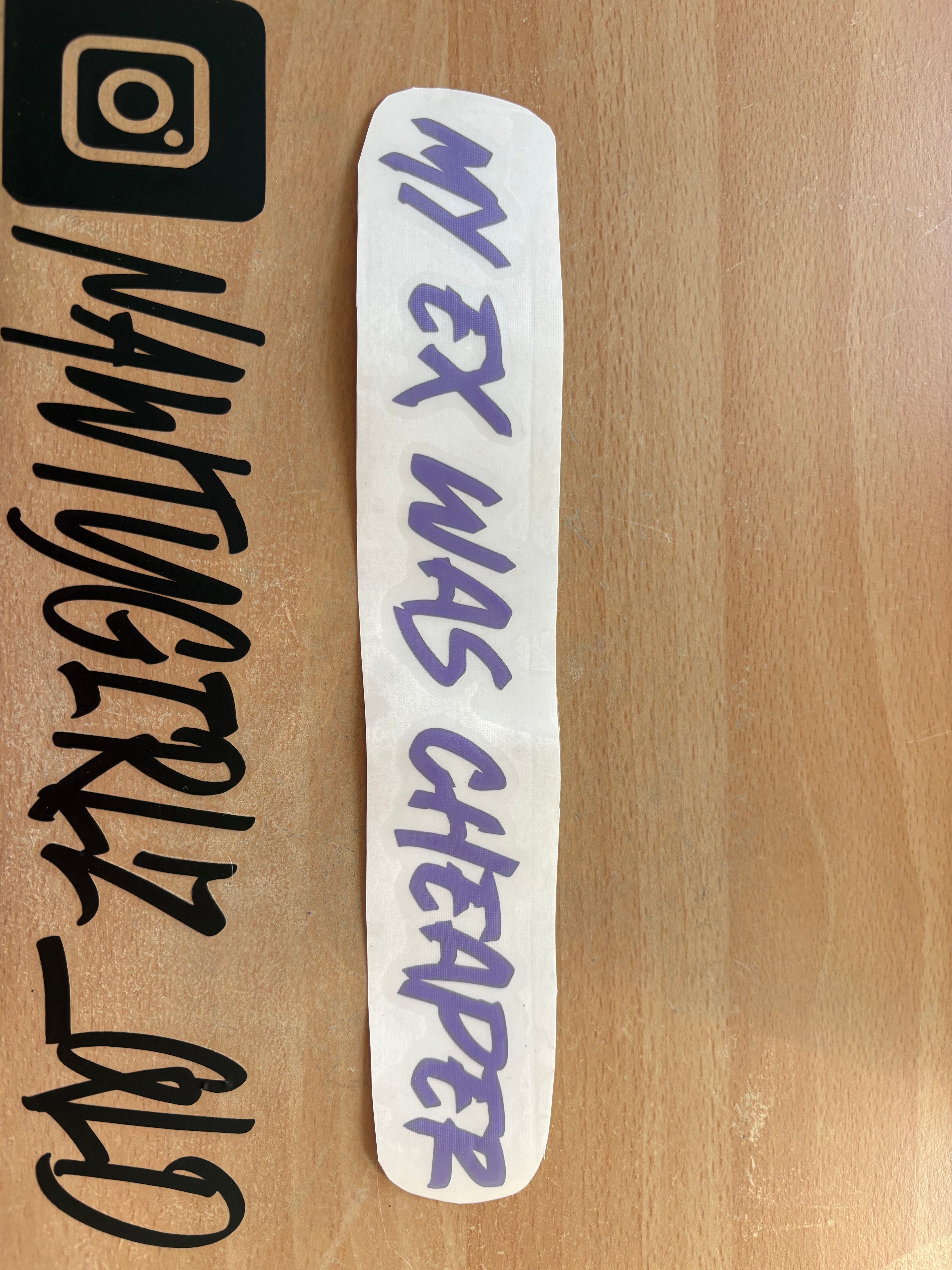 Pre made stickers