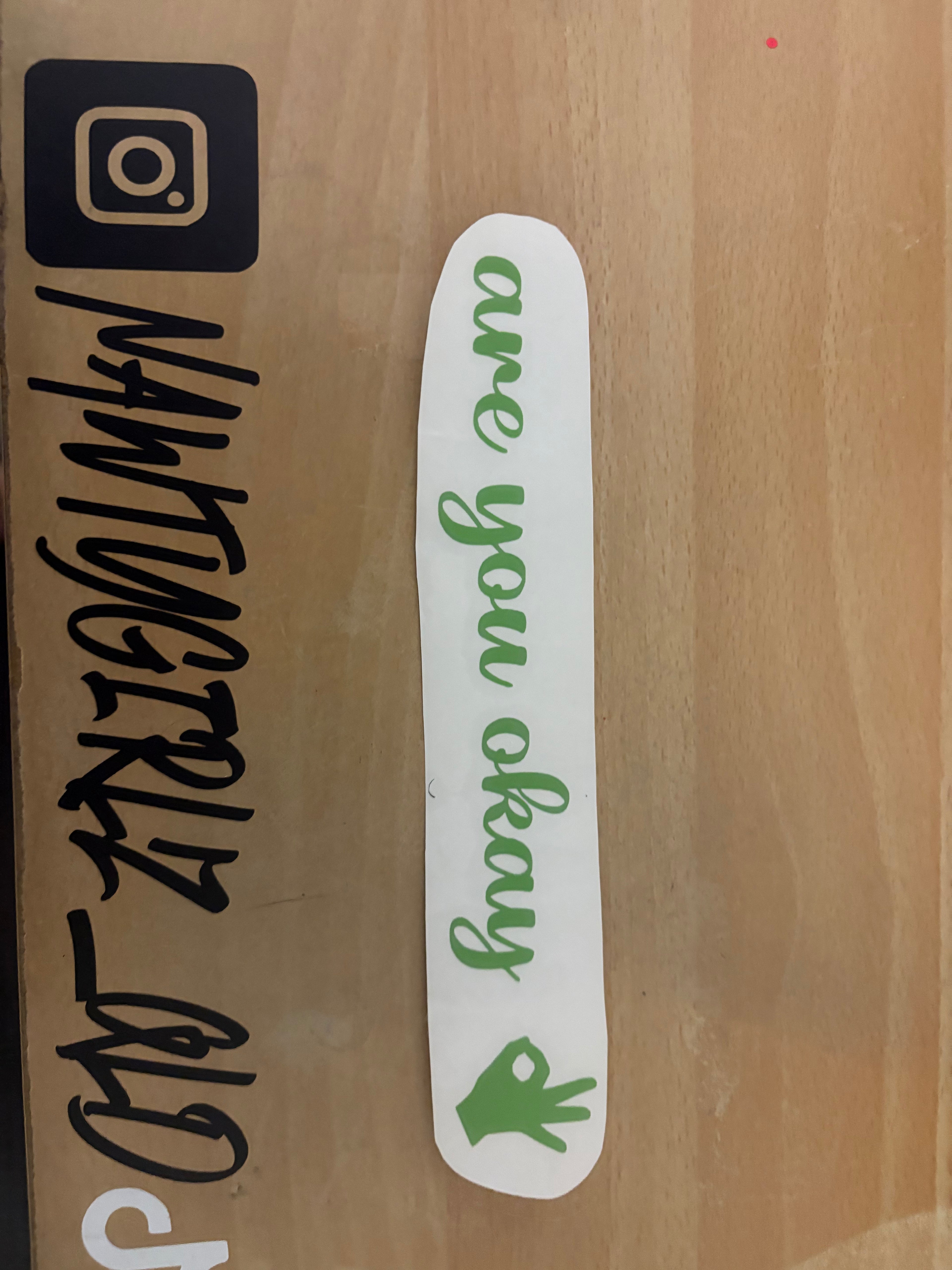 Pre made stickers