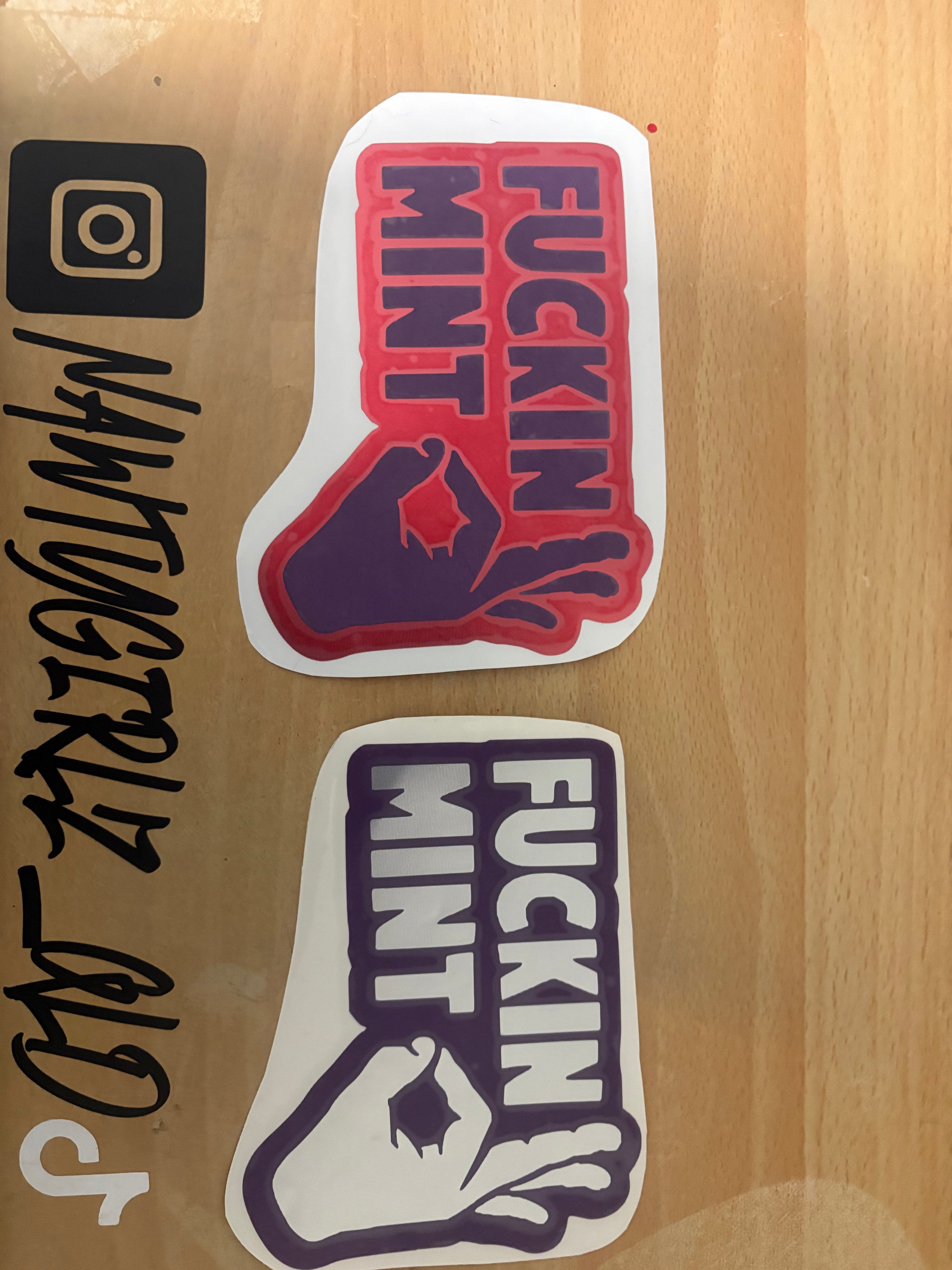 Pre made stickers