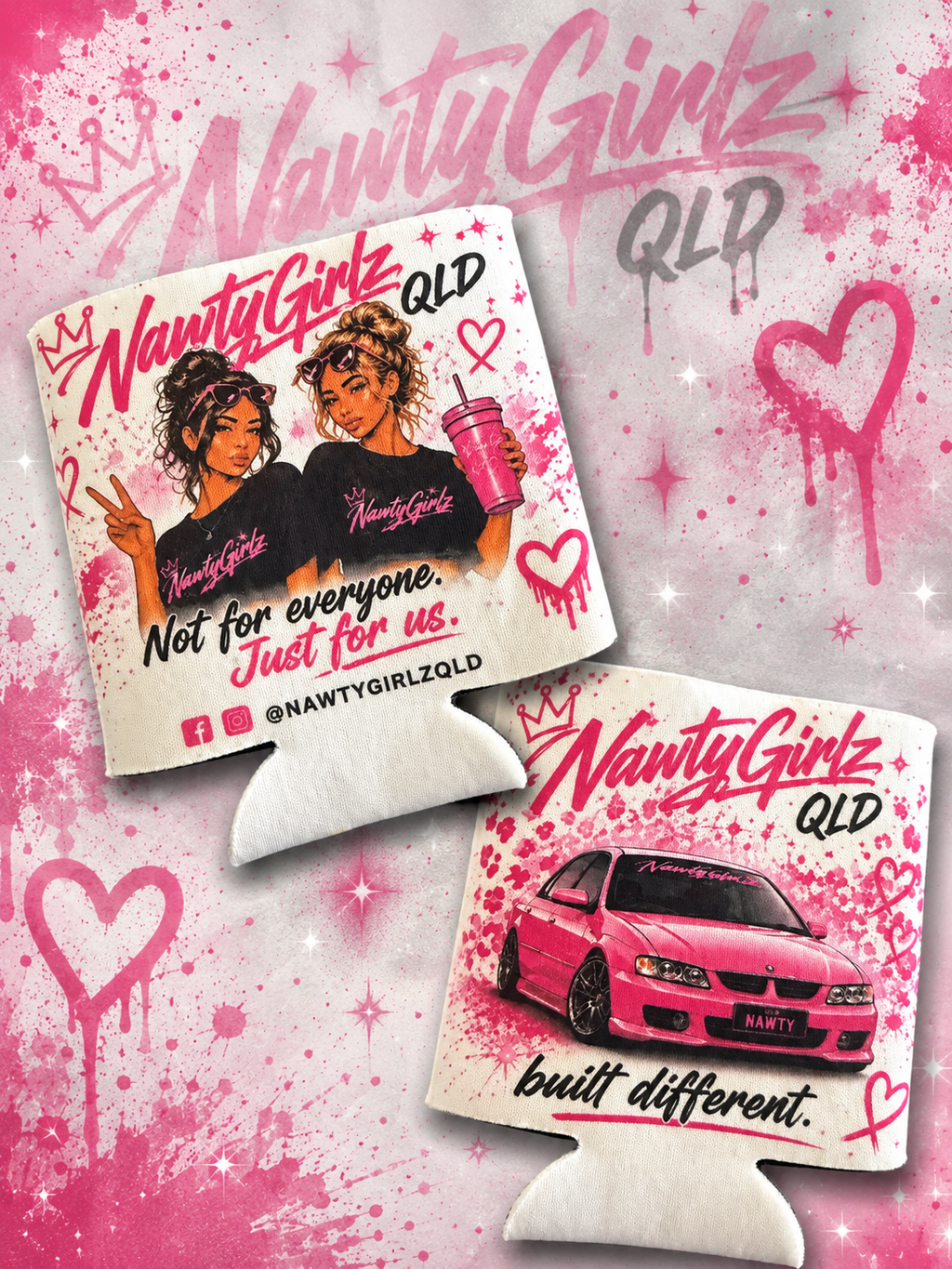 NawtyGirlz stubby coolers